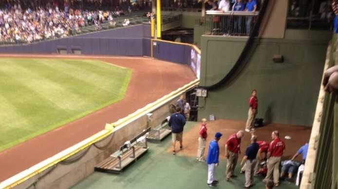 MLB: Fan falls from stand during the Minnesota Twins' win over the  Milwaukee Brewers, News News