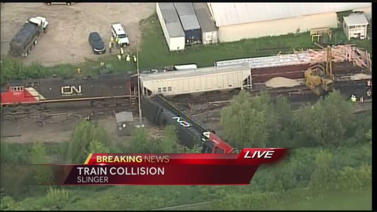 Cleanup continues after Slinger train derailment