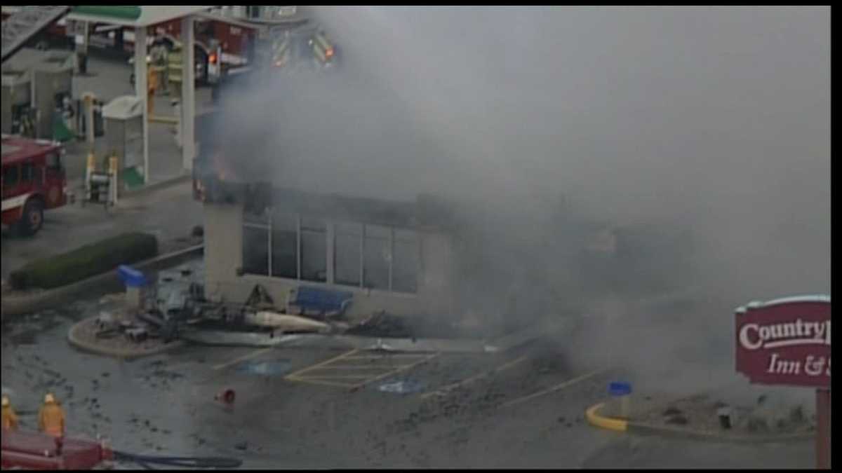 Photos Fire at Lomira gas station
