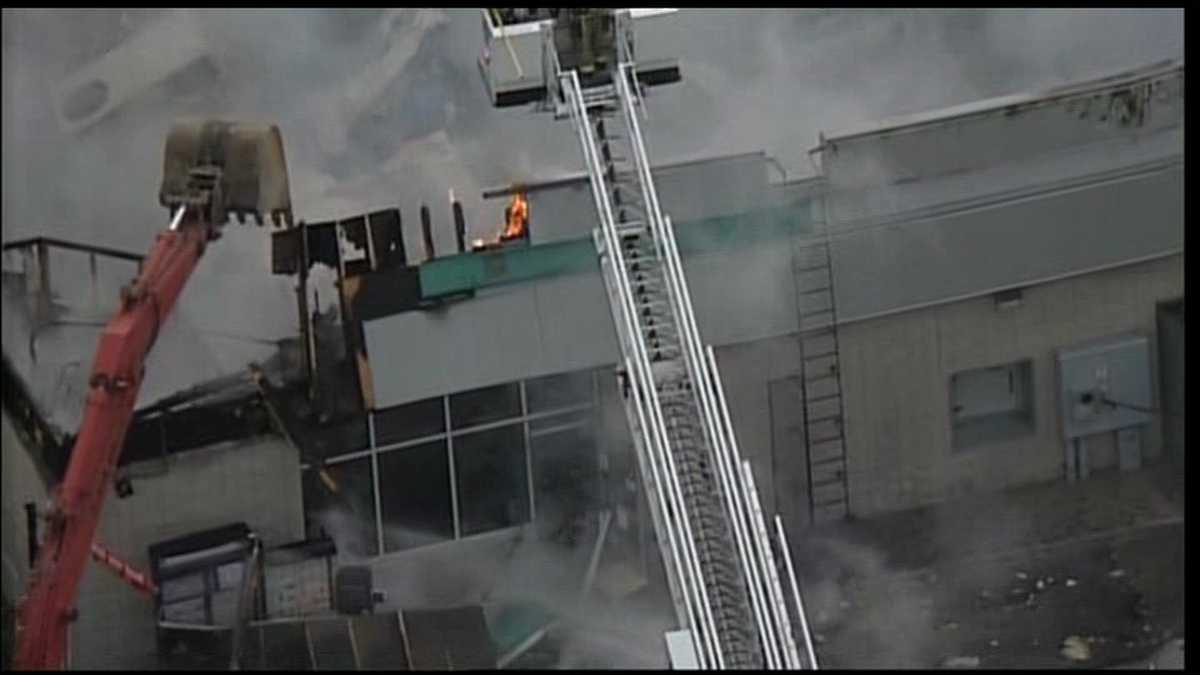 Photos Fire at Lomira gas station