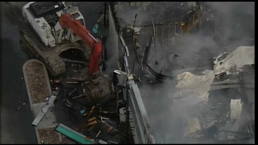 Photos: Fire at Lomira gas station