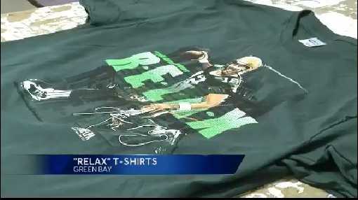 aaron rodgers relax t shirt