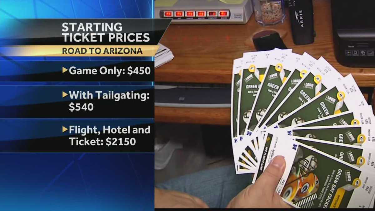 Packers/Seahawks championship ticket prices rising