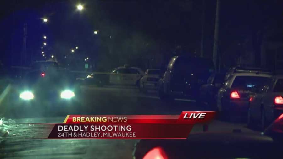 Milwaukee police are investigating a fatal early-morning shooting near 24th Pl. & Hadley St.