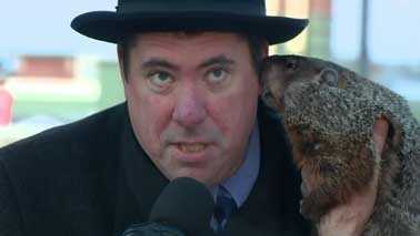 Wisconsin groundhog bites Sun Prairie mayor