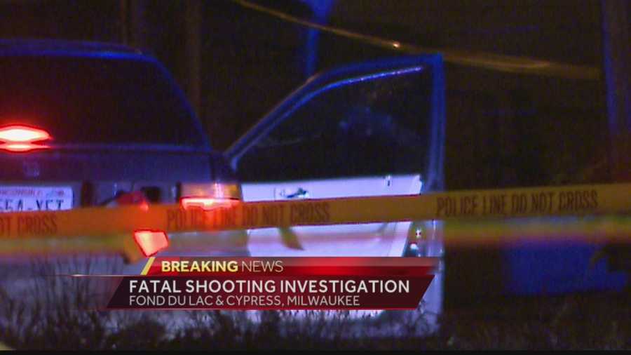 Milwaukee police say a man was shot and killed inside a car near Fond du Lac & Cypress overnight.