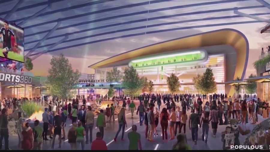 WISN 12's Kent Wainscott shows us how the new Bucks arena may have been a bargaining chip that helped the city strike a deal to protect residents.