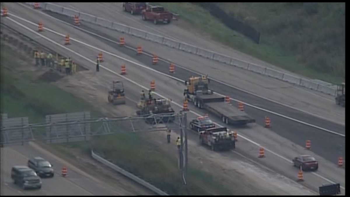 Hwy 45 south reopens following emergency repairs