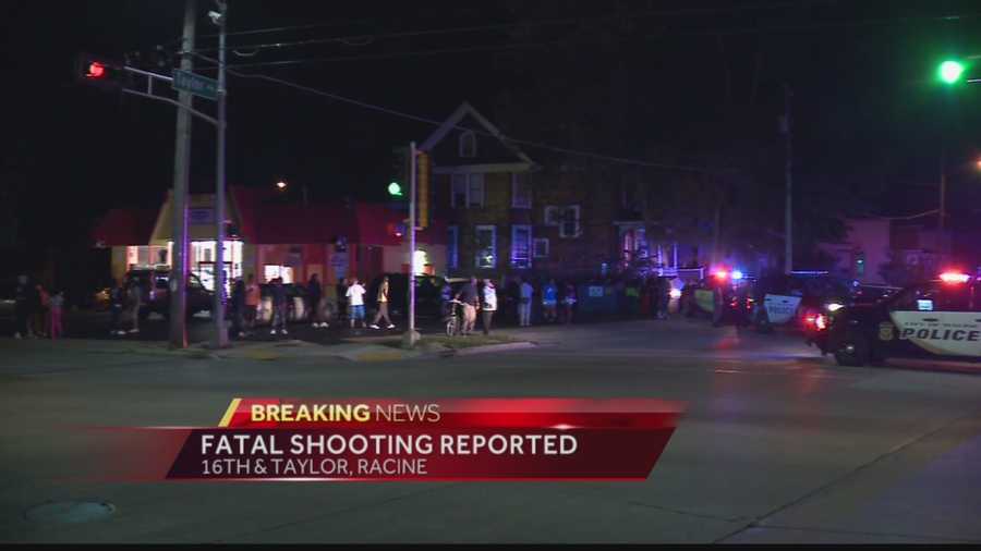 Racine police spent all night on the scene of a fatal shooting that happened late Sunday night.