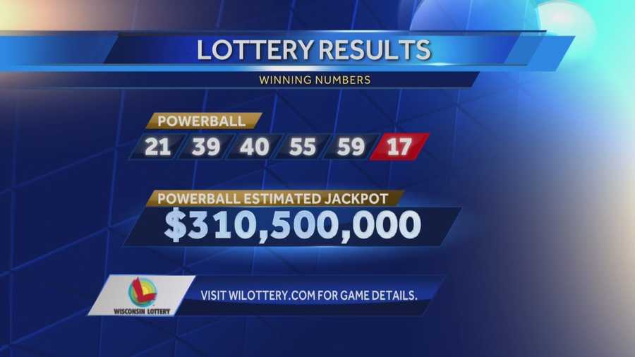 The Michigan Lottery says it sold the only ticket to match all six numbers in Wednesday's $310.5 million Powerball drawing.
