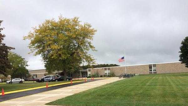 No explosives found at Grafton middle school