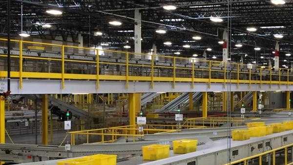 Our first look inside Amazon's fulfillment center