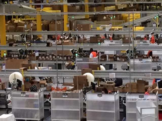 Our First Look Inside Amazon's Fulfillment Center