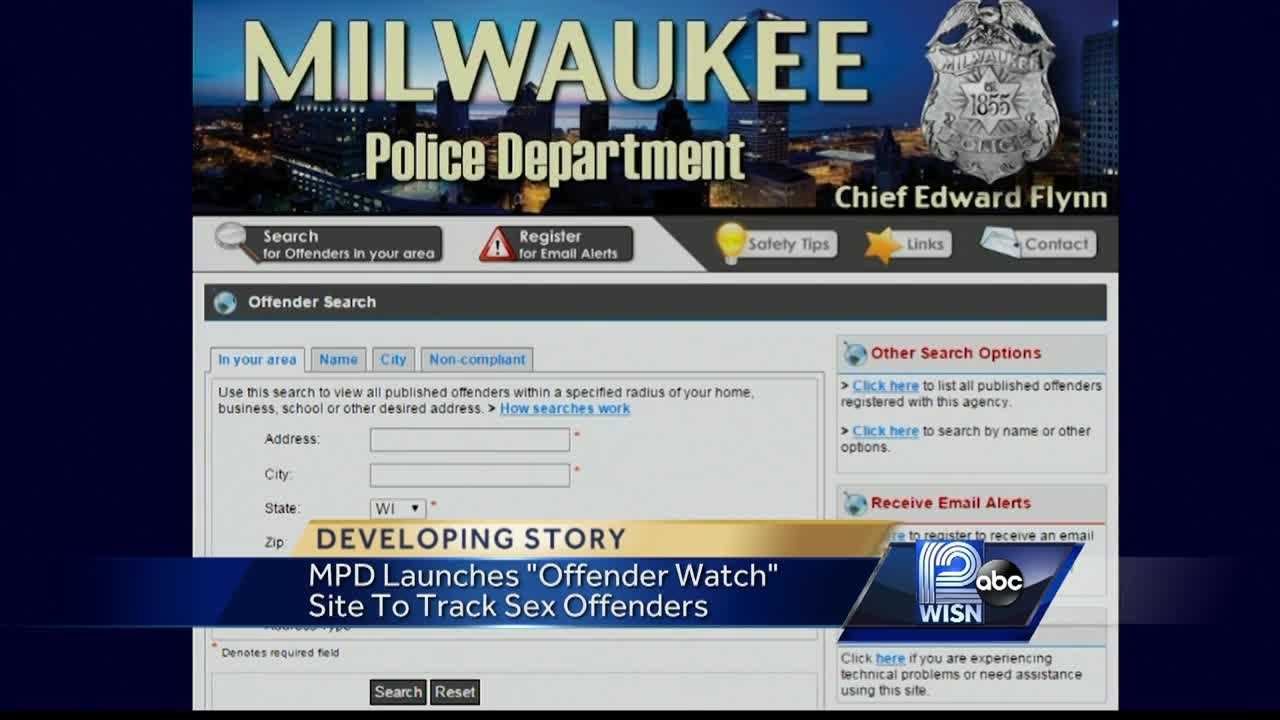 Milwaukee Police Department launches new sex offender watch website