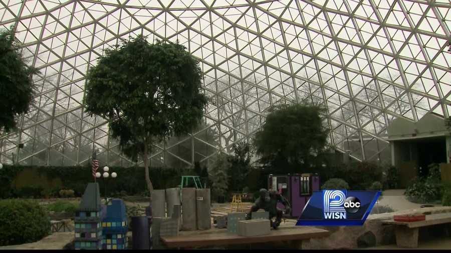 There is a plan underway to make temporary repairs to the Show Dome