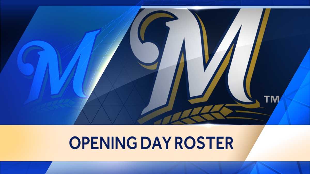 Who's on the Brewers Opening Day roster?