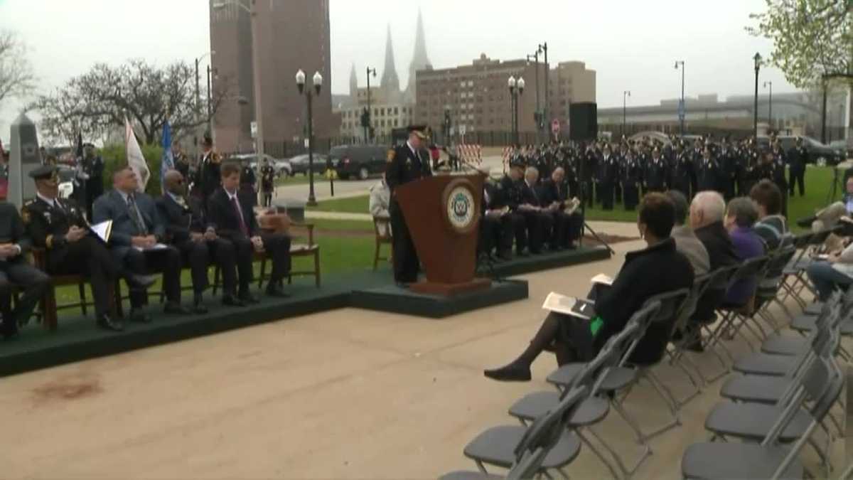 Officers who lost their lives in the line of duty remembered