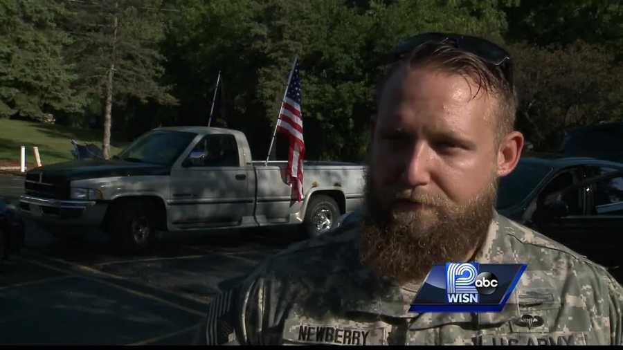 Veteran walks 22 miles for suicide awareness