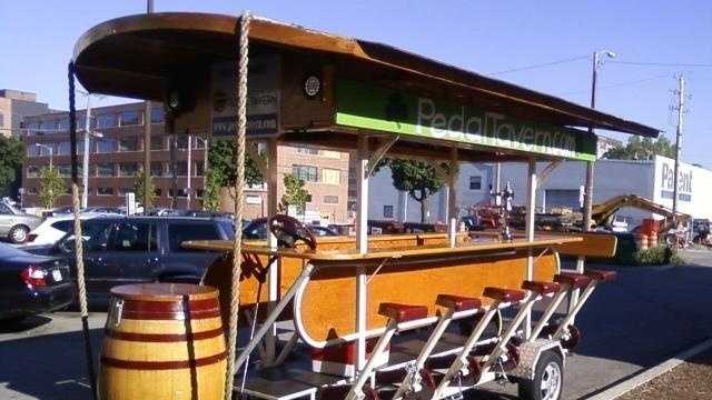 pedal tavern near me