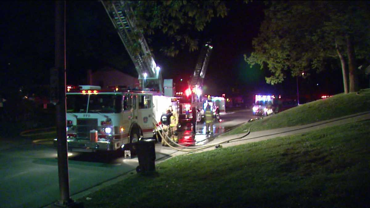Frankfort apartment fire leaves families homeless