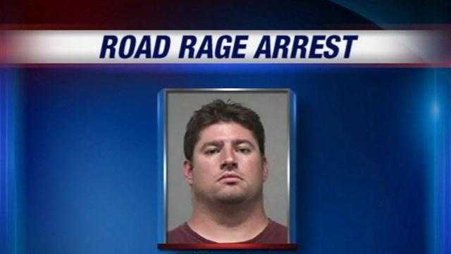 Police accuse man of firing shots in road rage incident