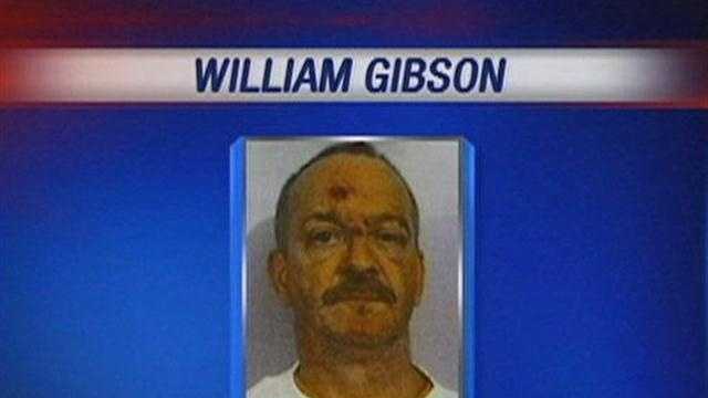 The ex-girlfriend of William Clyde Gibson talks about living with the accused serial killer, as police search his former home for new evidence.