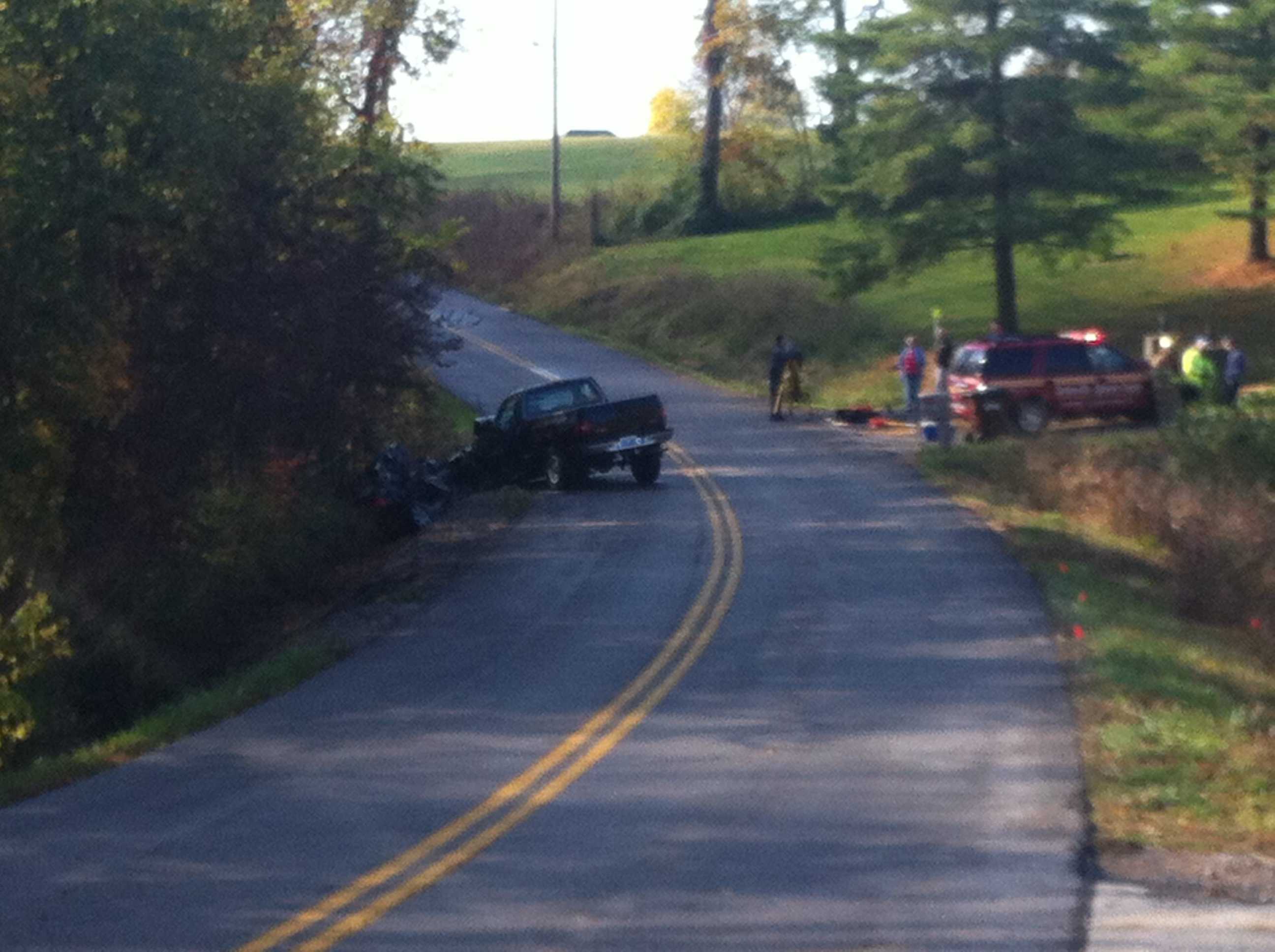 Images: 1 Killed, 1 Injured In Spencer County Crash