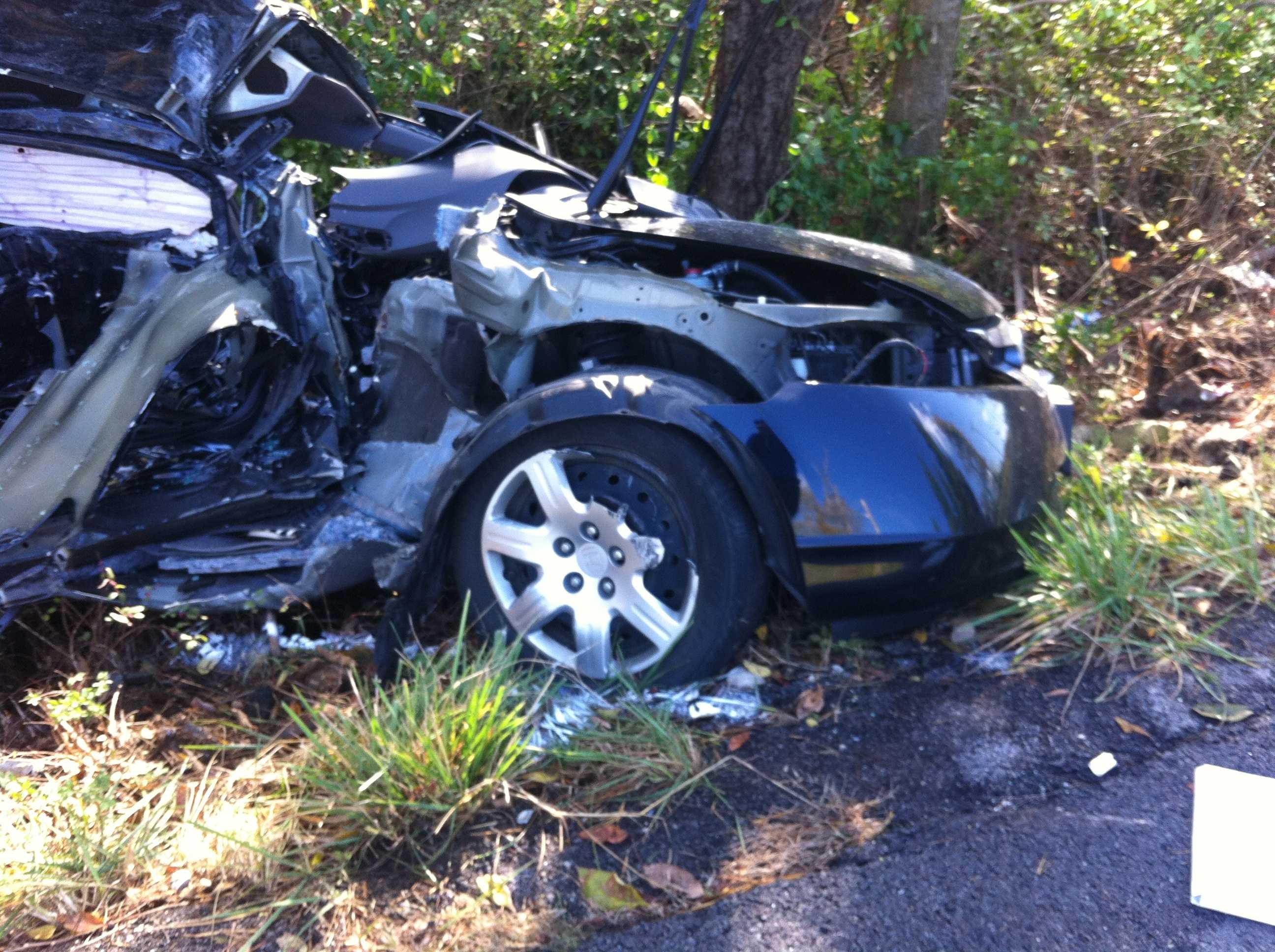 Images: 1 Killed, 1 Injured In Spencer County Crash