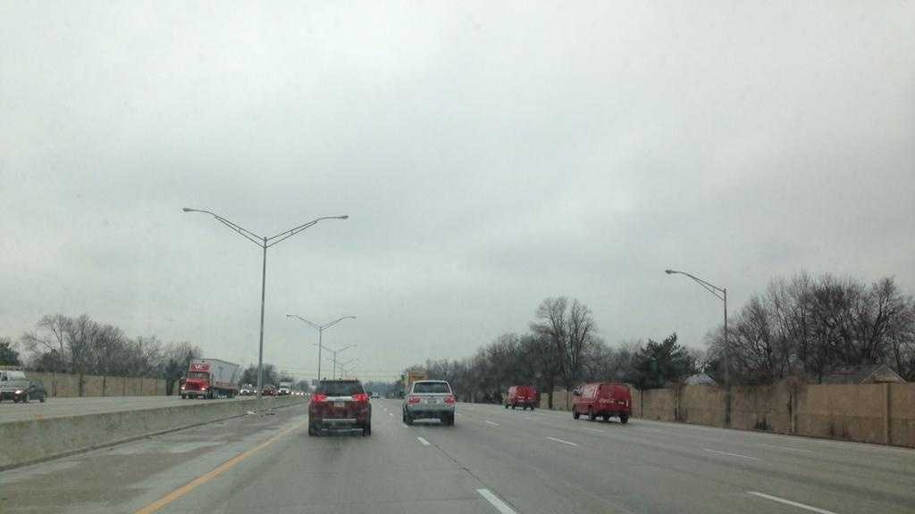 Images: Freezing rain leads to treacherous roads