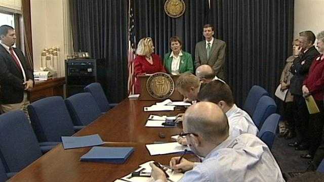 State lawmakers unveiled a new proposal Thursday that would create stricter gun laws for Kentucky.