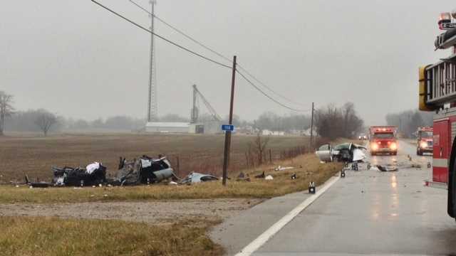 Images: 1 killed in Palmyra crash