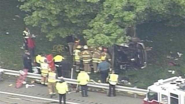Pregnant woman killed, 2 others injured in I-71 crash