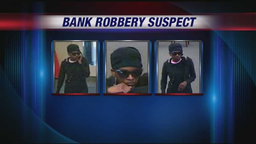 Police searching for suspect after bank robbery on Broadway