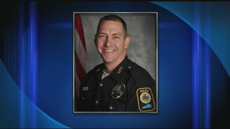 The community of Bardstown is saying a final goodbye to Officer Jason Ellis, who was killed in an ambush-style attack.