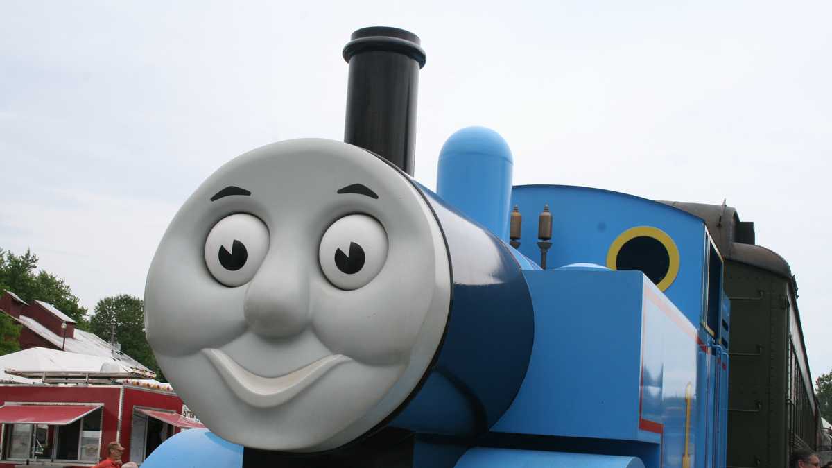 Images: Thomas the Train rolls into Kentucky Railway Museum