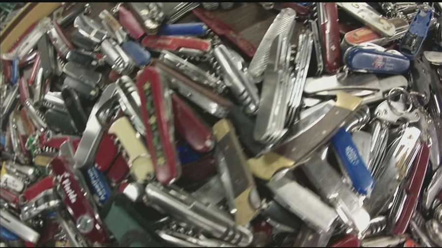 A WLKY investigation reveals how tens of thousands of knives and other items prohibited on planes, captured by TSA screeners at Kentucky's three largest airports, are being turned into big bucks by the Commonwealth of Kentucky.
