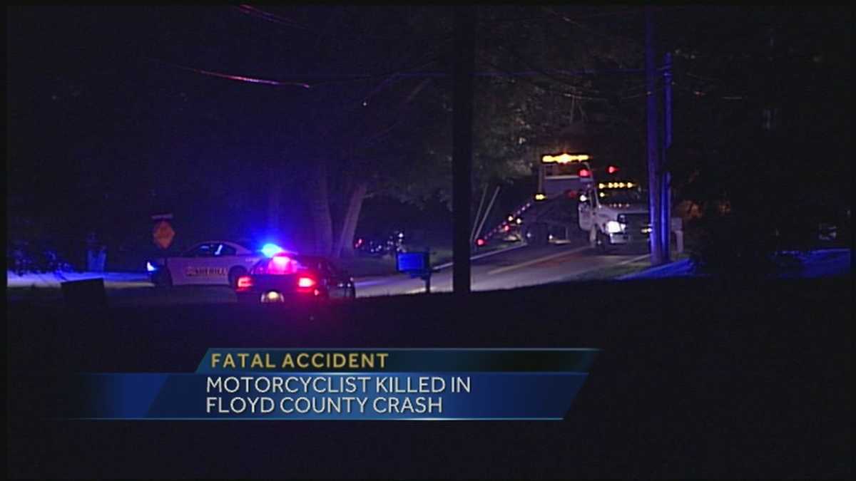 Motorcyclist killed in Floyd County crash identified