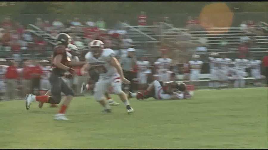 WLKY's Fred Cowgill and Derek Forrest take a look at the best plays from Friday's high school football games.