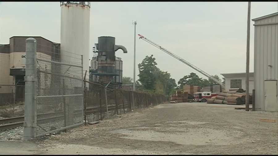 People in west Louisville were shaken up Monday morning by an explosion and fire at a nearby wood-processing plant.