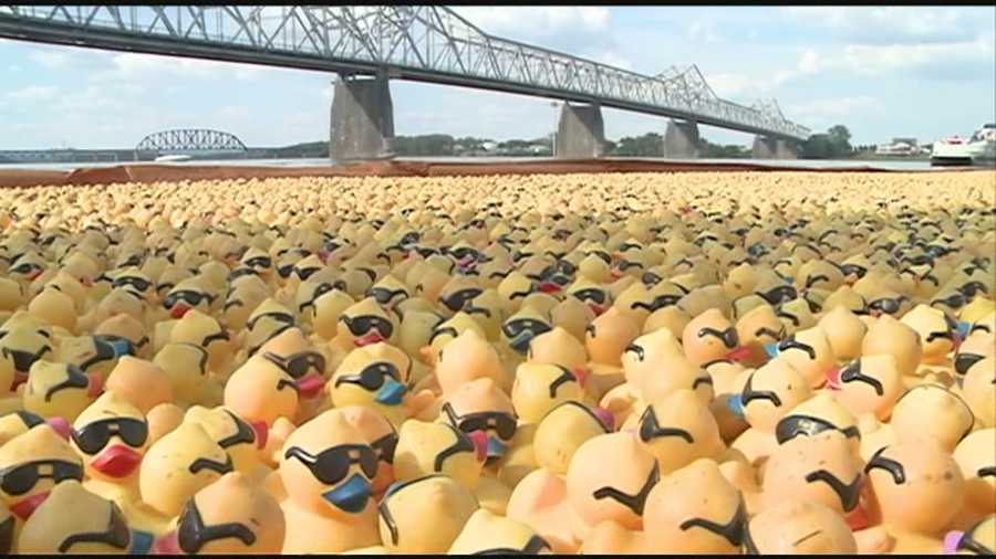 The Ken-Ducky Derby was held Saturday afternoon at Waterfront Park.