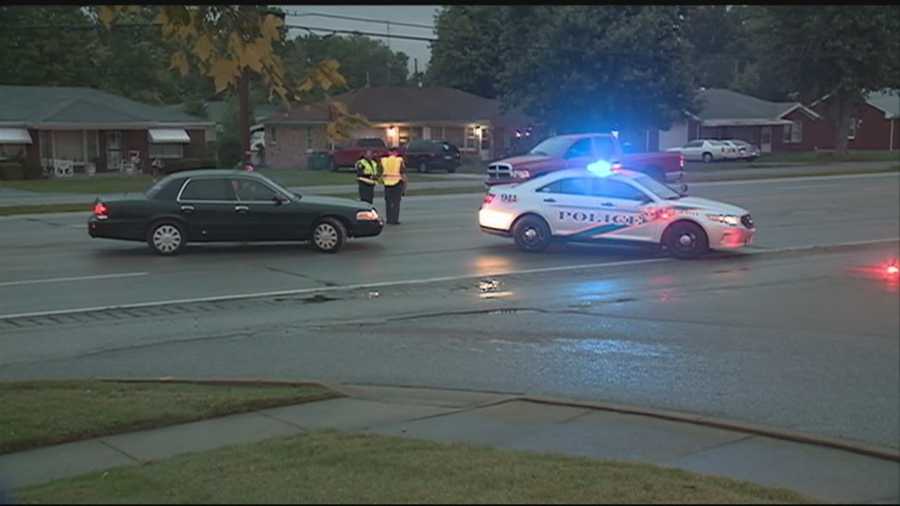 A woman was injured after being struck by a vehicle on Dixie Highway.