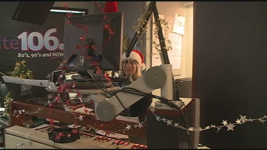 A local radio station has been playing nonstop Christmas music since Nov. 1.