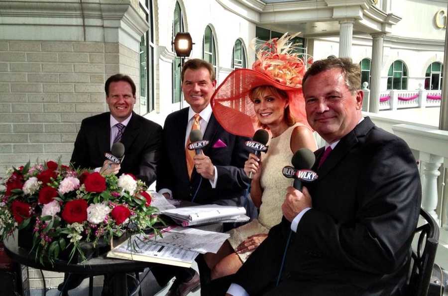 jay rick vicki fred.jpg Kentucky Oaks 2013
