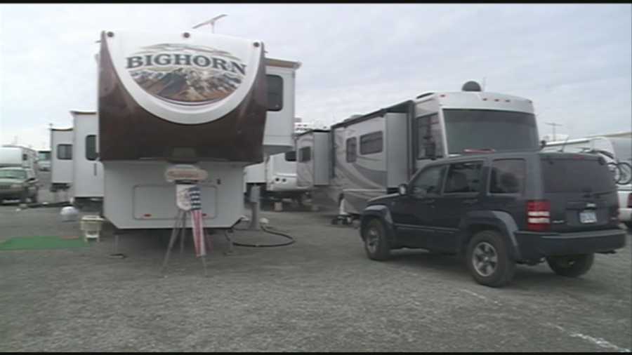 Campgrounds in Campbellsville, Ky., are booming with seasonal workers for Amazon.