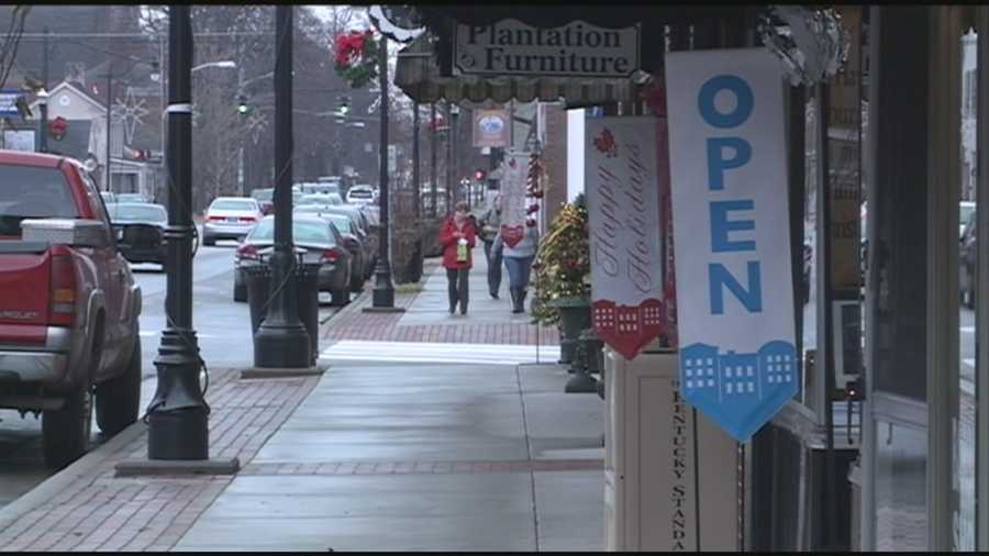 Some holiday shoppers are headed to Bardstown in search of unique gifts.