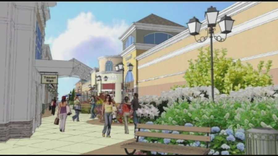 Shoppers are eagerly awaiting the opening of a new outlet mall opening in Simpsonville.