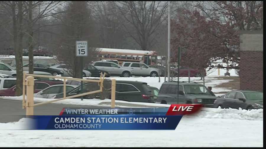 Oldham Co. schools dismiss early due to impending weather
