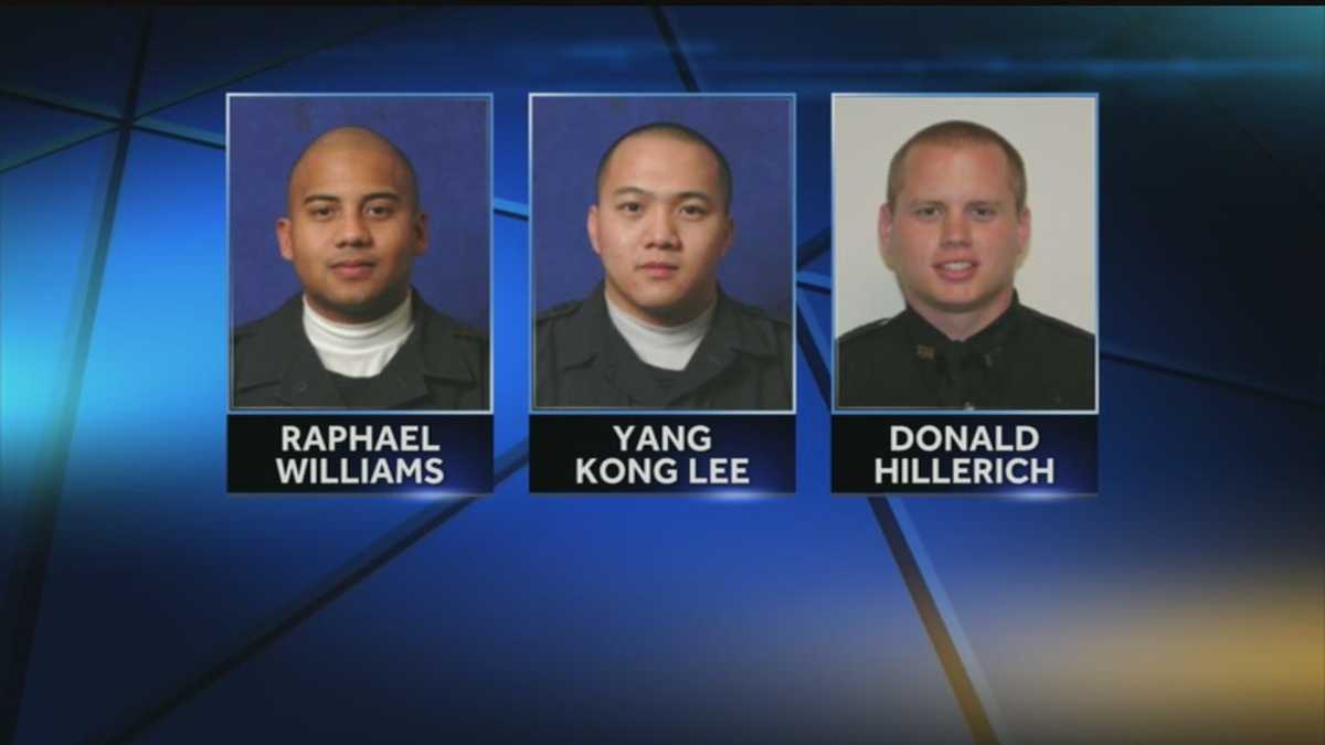 Names of officers involved in shooting at apartment complex revealed