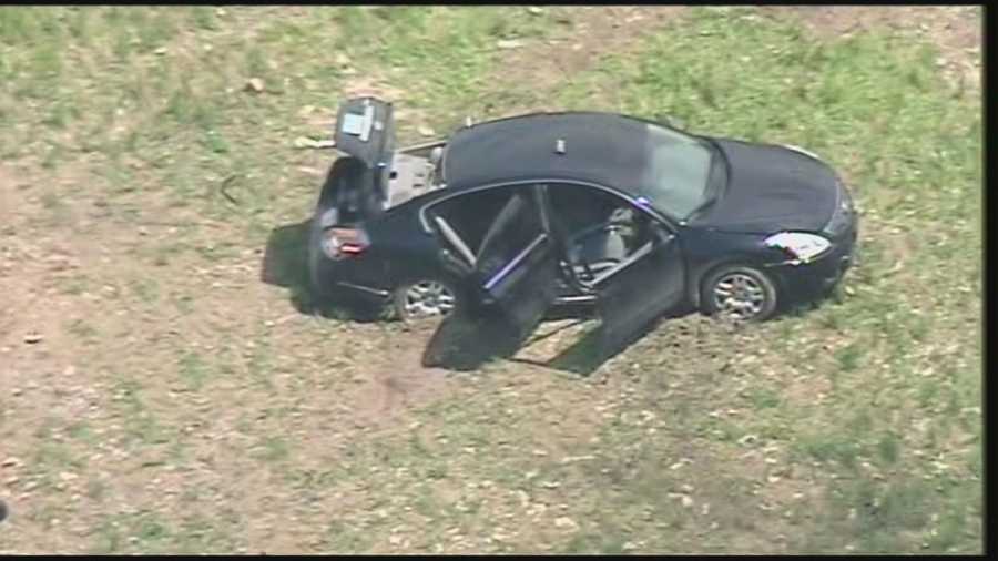 Police in southern Indiana say a high-speed chase Monday was one of the strangest they've worked.