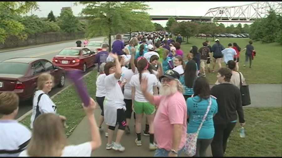 The March of Dimes' March For Babies was held at Waterfront Park Saturday afternoon.